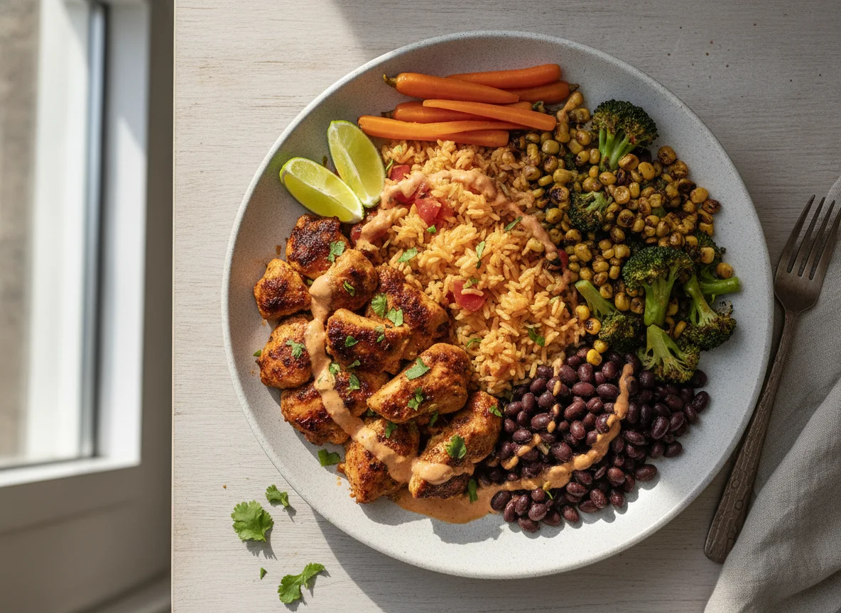Chipotle Lime Chicken with Mexican Rice photo