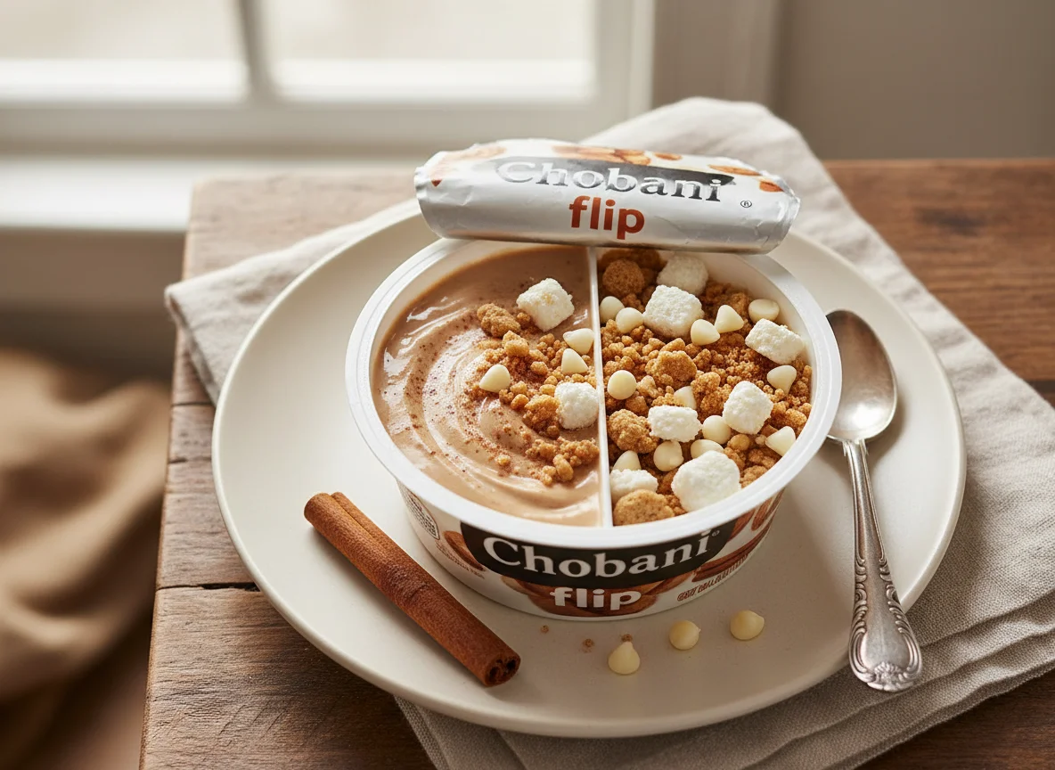 Chobani Flip Cinnamon Scroll Greek Yogurt photo