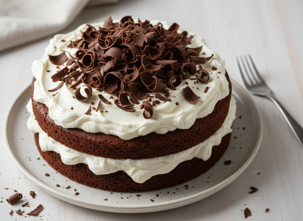 Chocolate Birthday Cake photo
