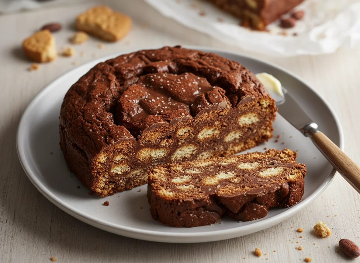 Chocolate Biscuit Cake (Kormos) photo
