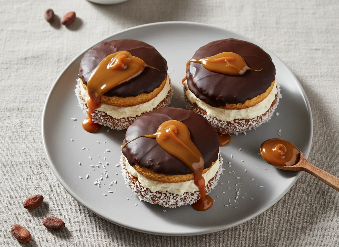 Chocolate Caramel Alfajor photo