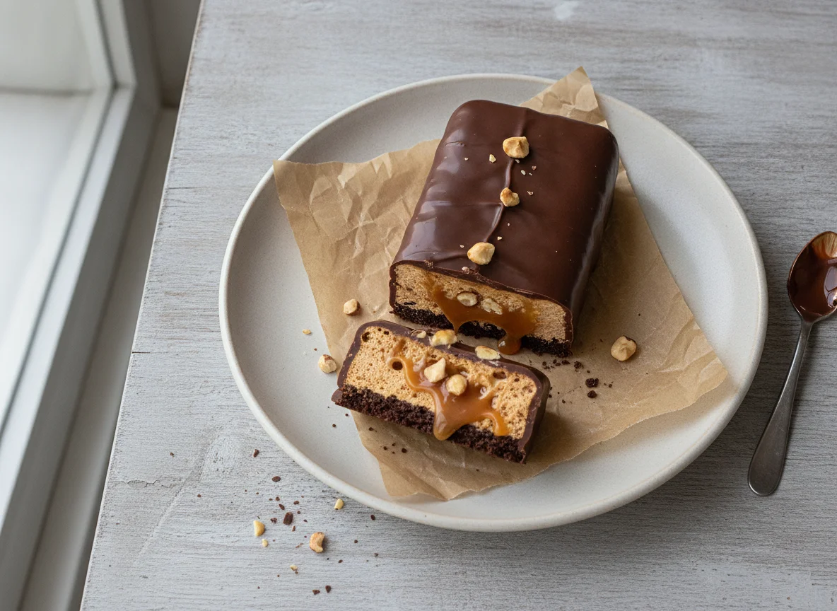 Chocolate Caramel Nougat Bar photo
