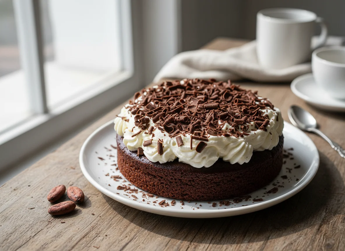 Chocolate Cream Pastry photo