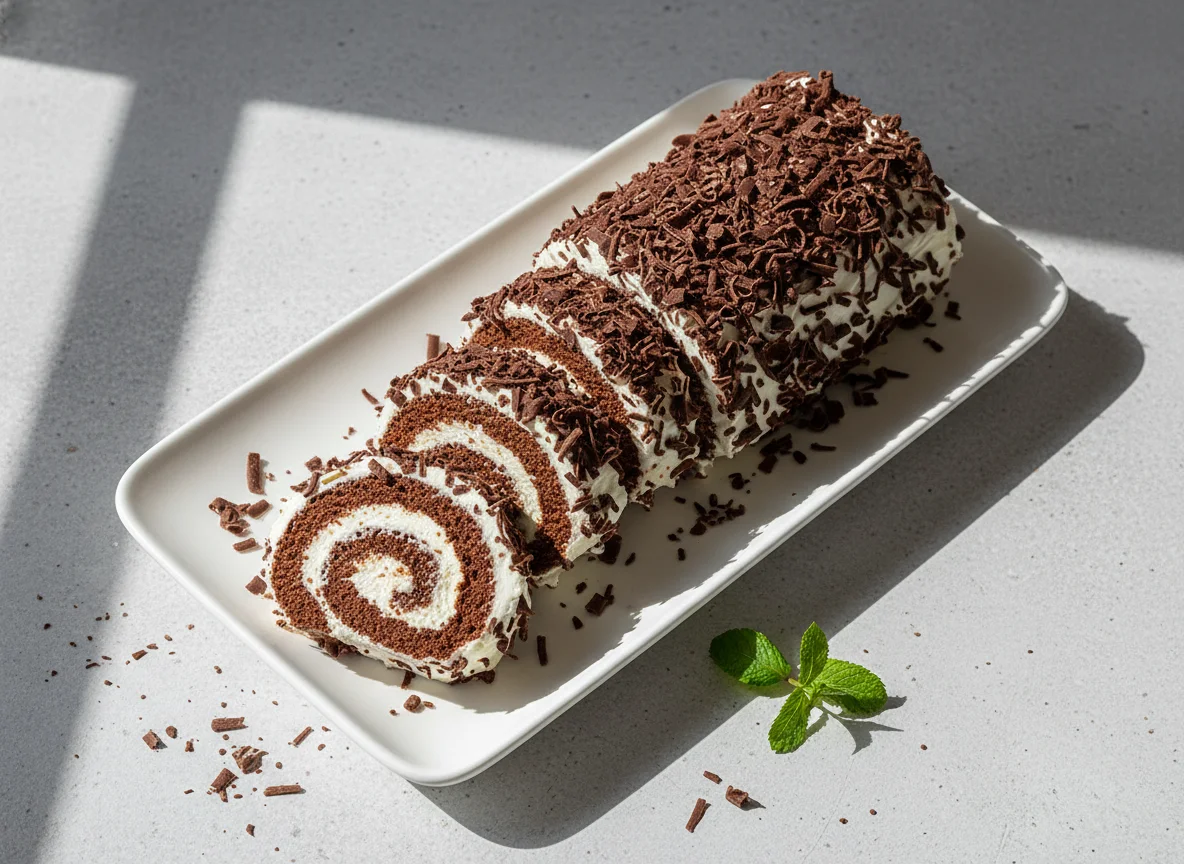 Chocolate Cream Roll photo