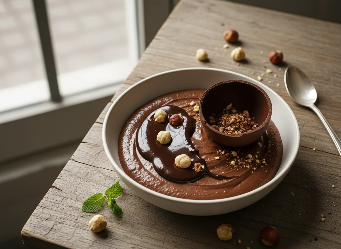 Chocolate Hazelnut Dessert photo