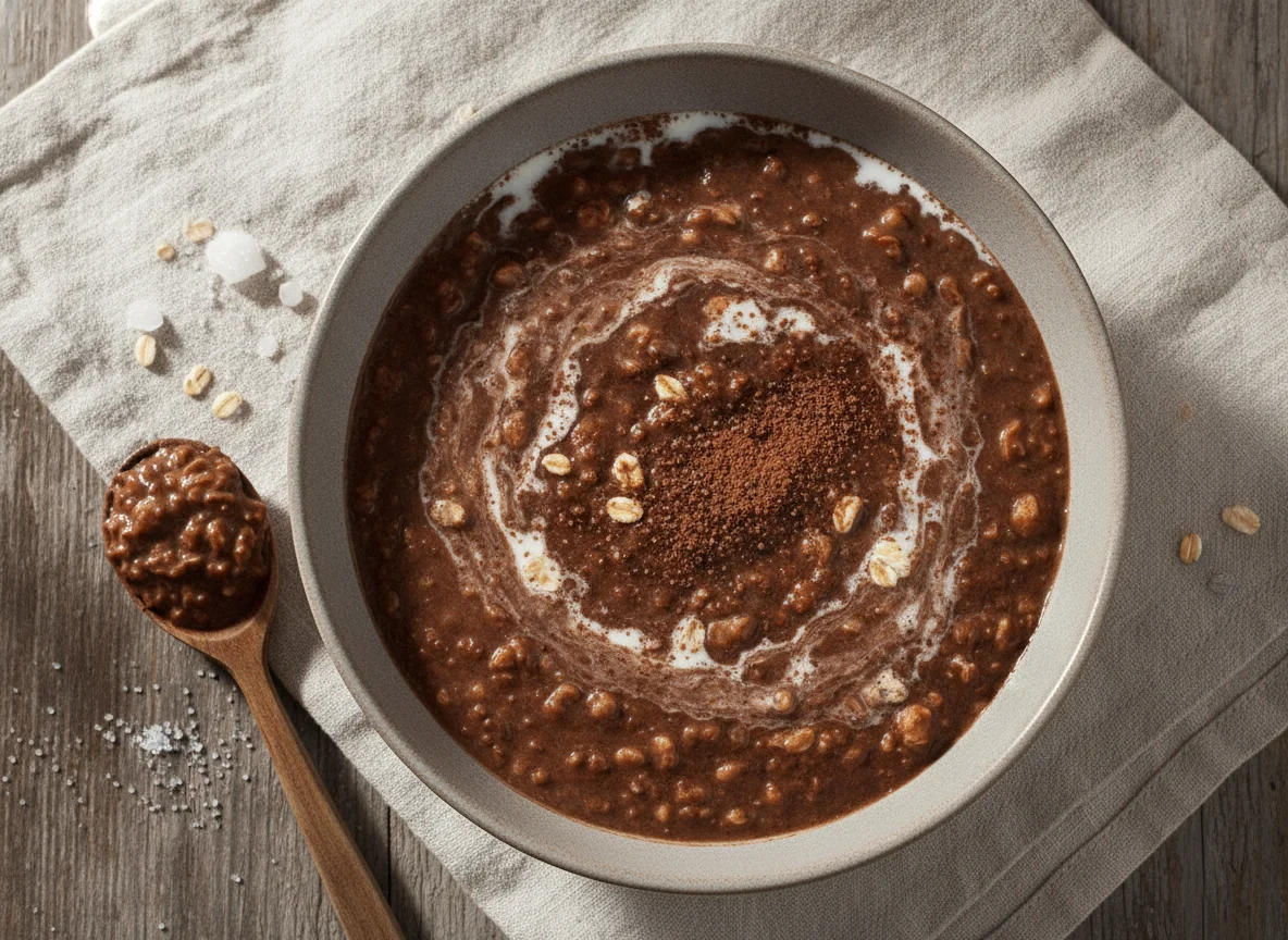 Chocolate Oats Porridge photo