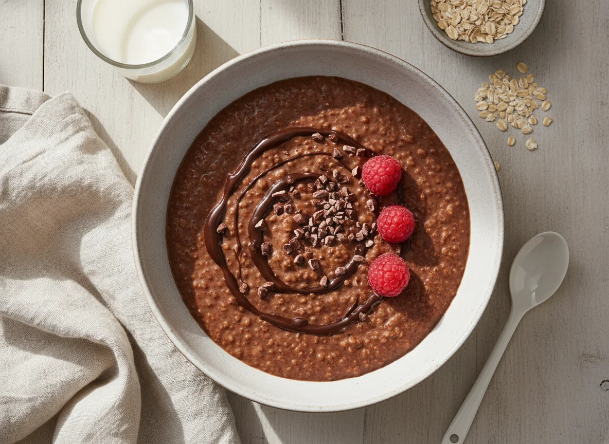 Chocolate Protein Porridge photo