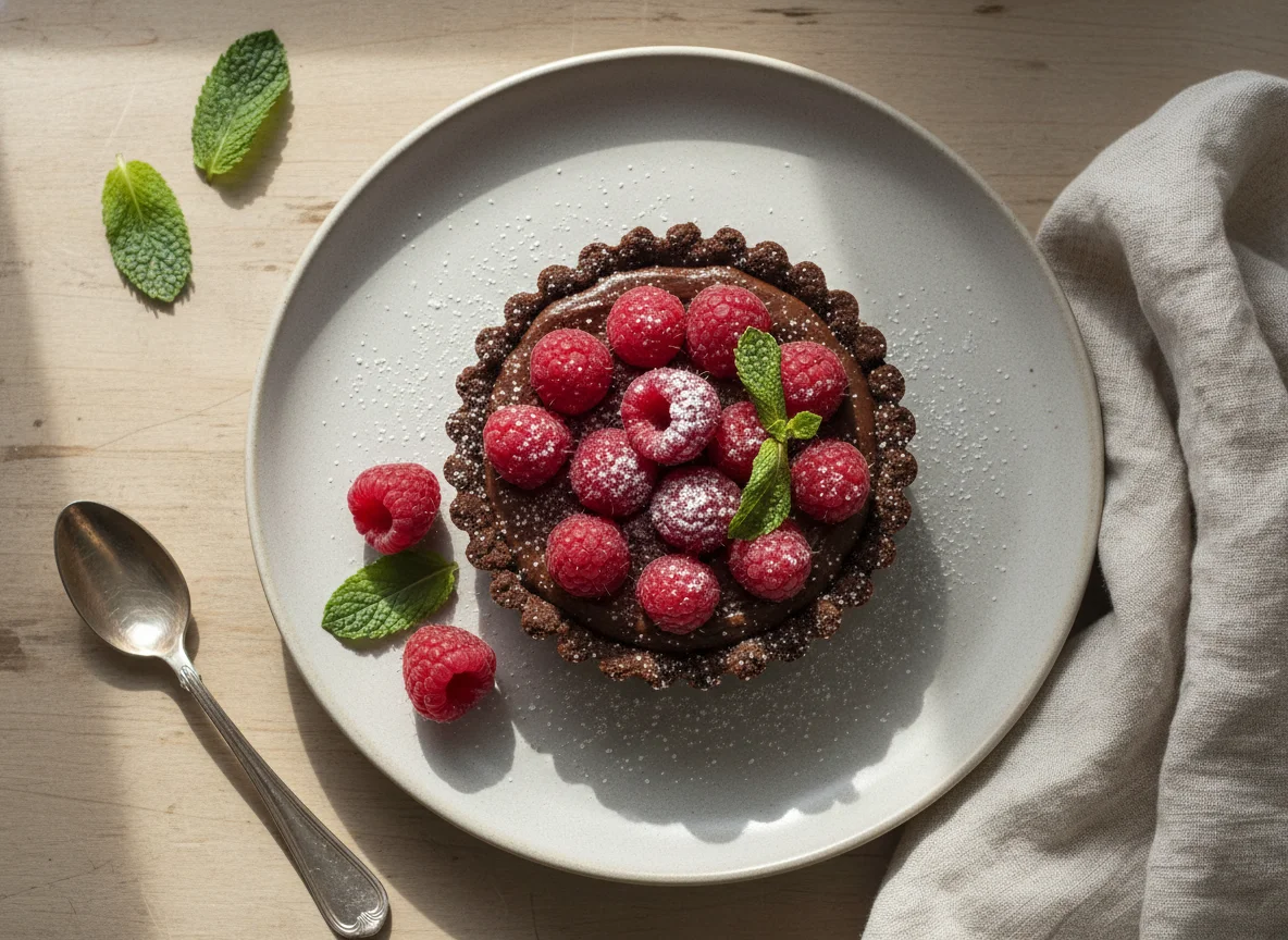 Chocolate Raspberry Tartlet photo