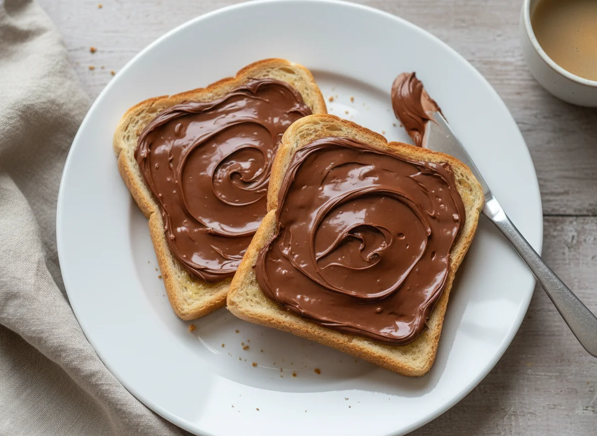 Chocolate Spread on Toast photo