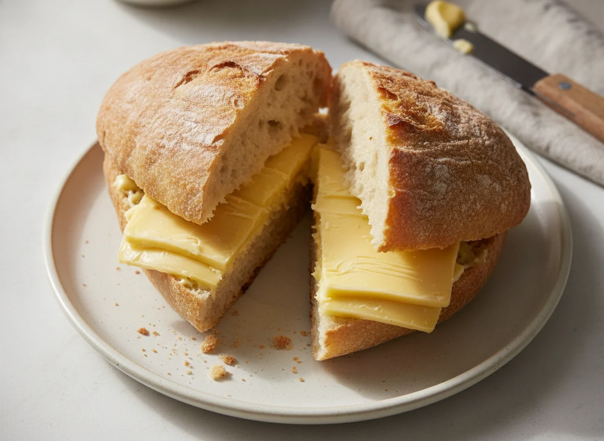 Ciabatta sandwich photo