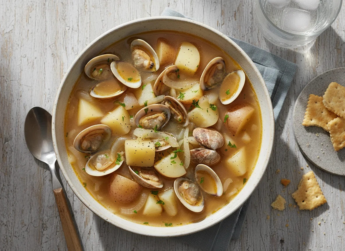 Clam and Potato Soup photo
