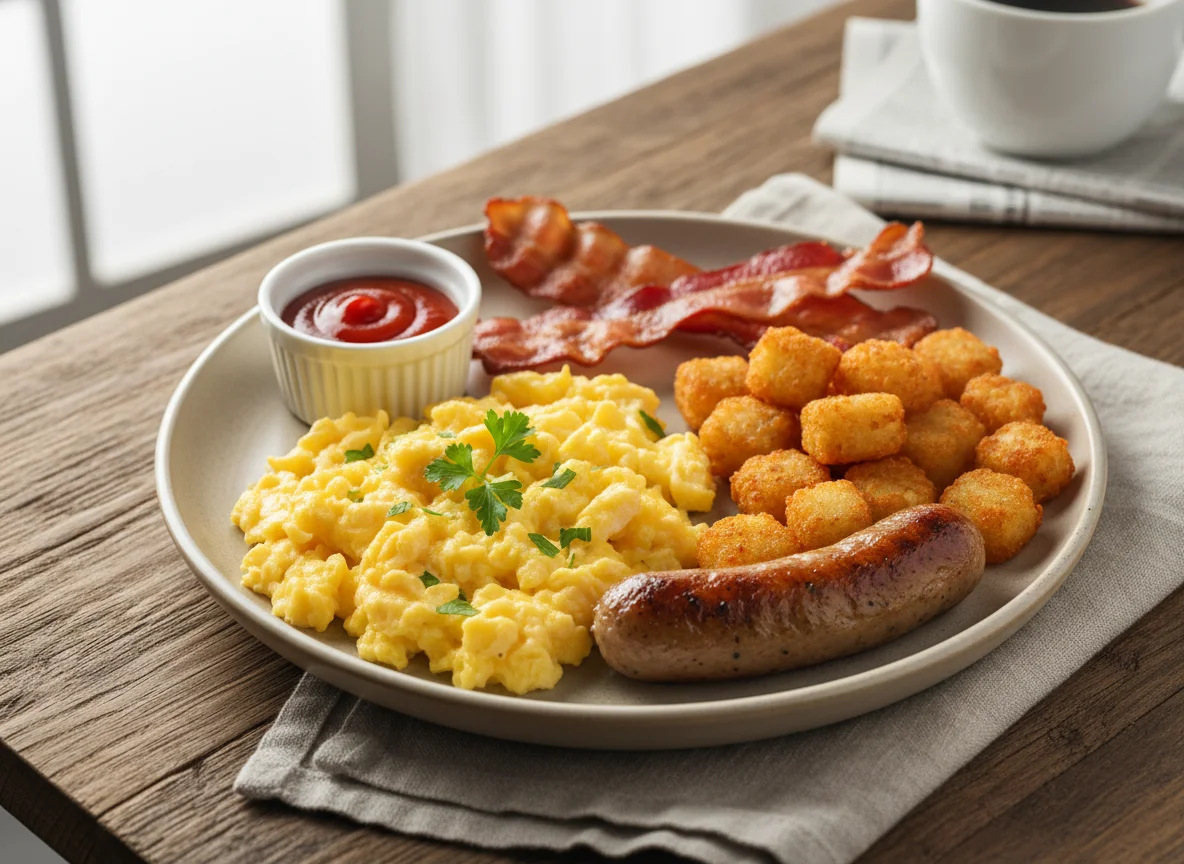 Classic American Breakfast photo