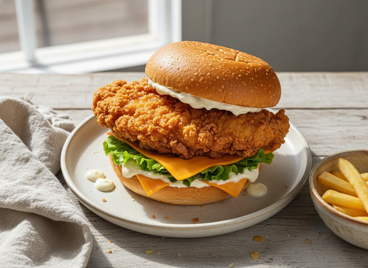 Classic Crispy Burger photo