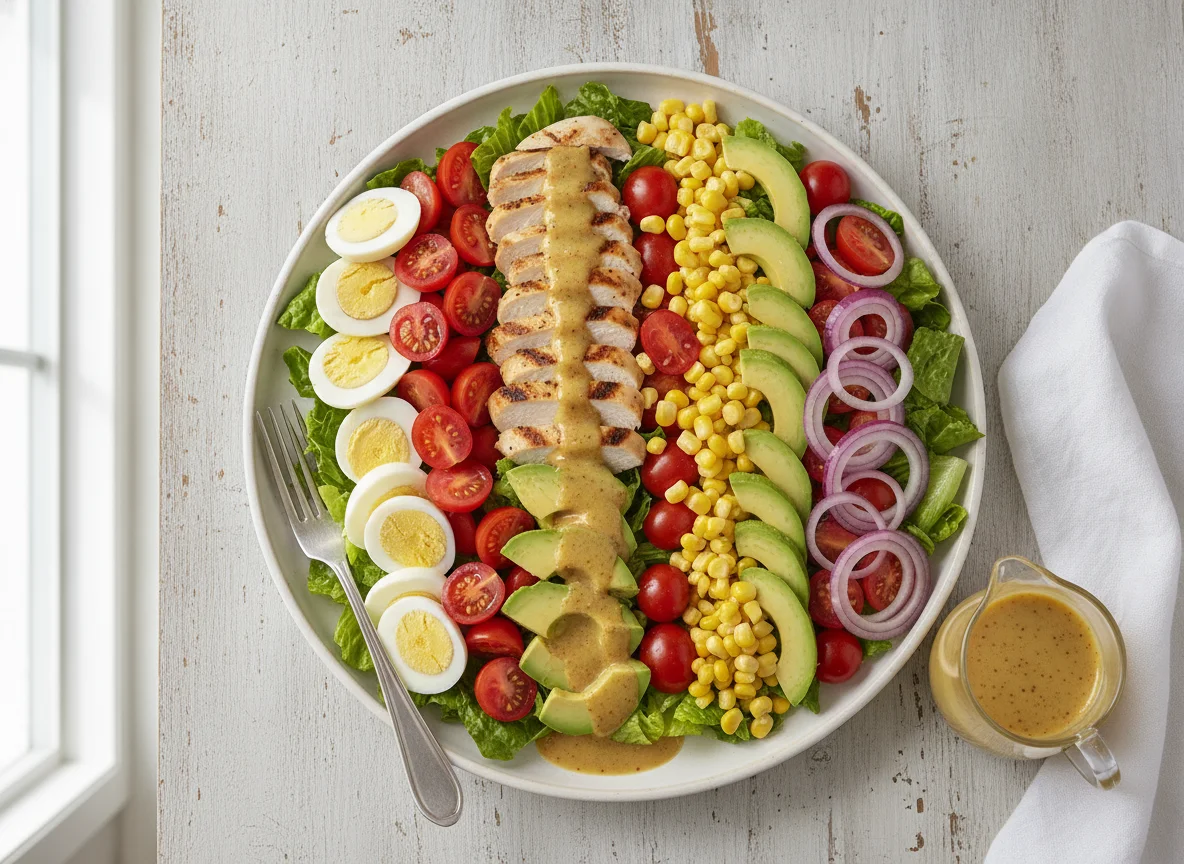 Cobb Salad with Dressing photo