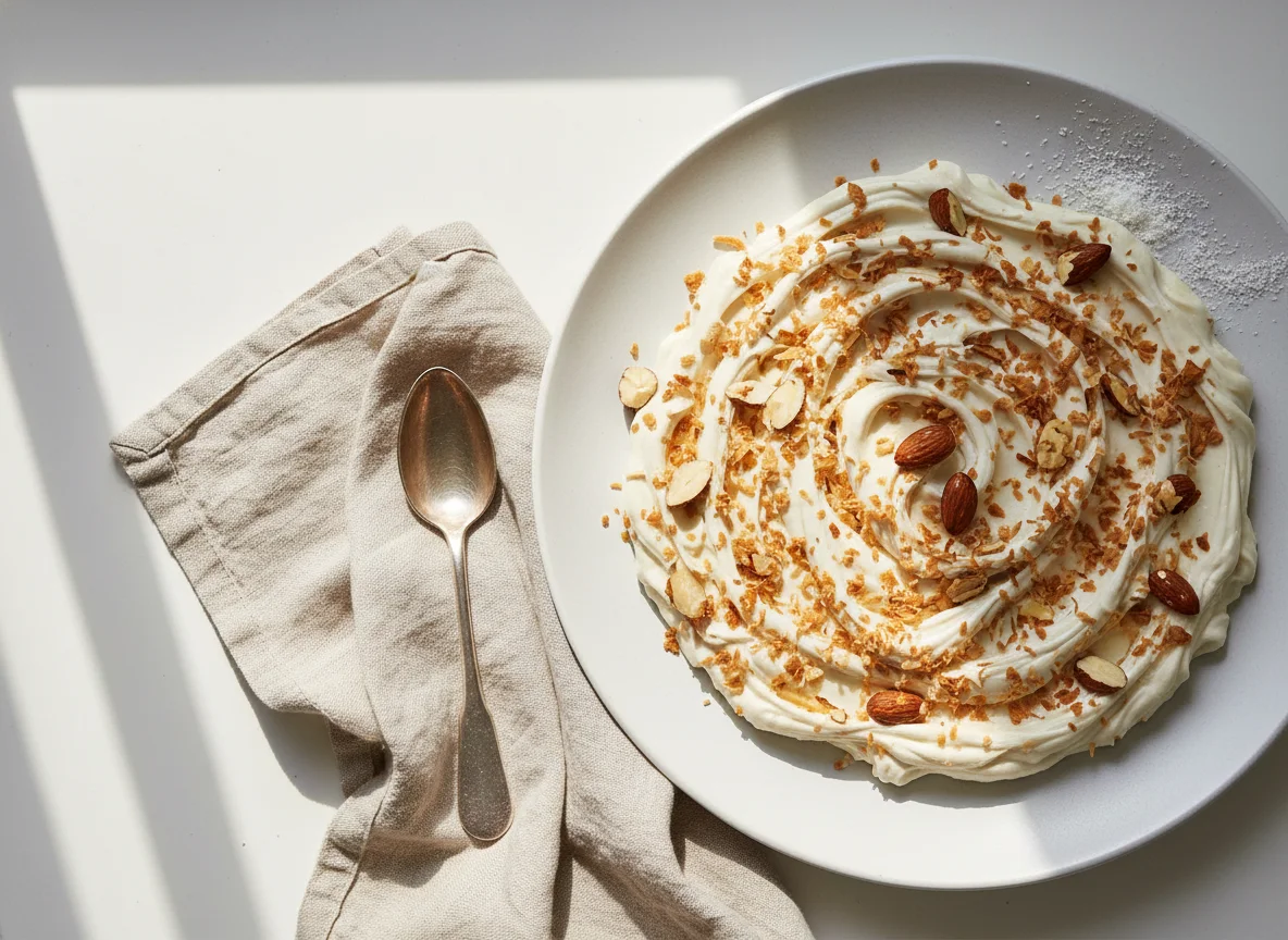 Coconut and Nut Dessert photo