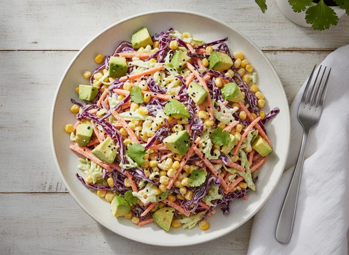 Coleslaw with Avocado photo