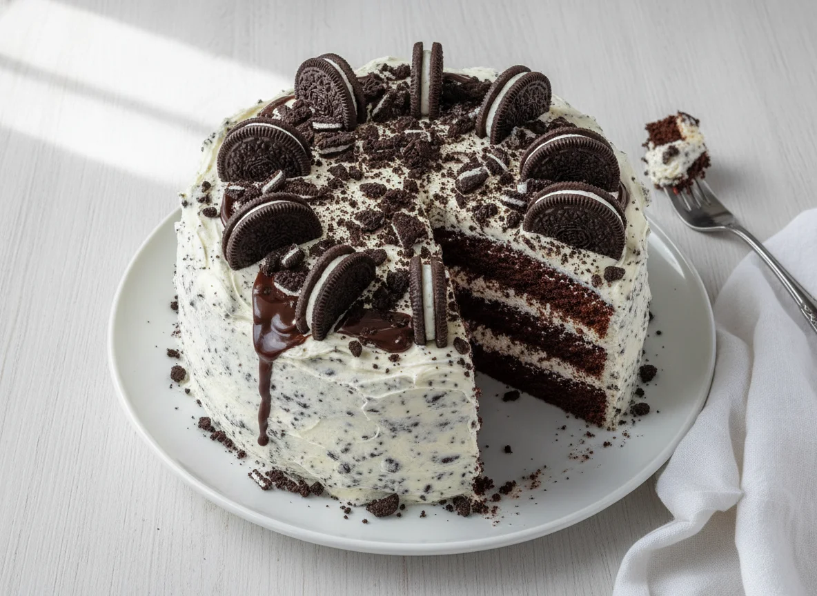 Cookies and Cream Cake photo