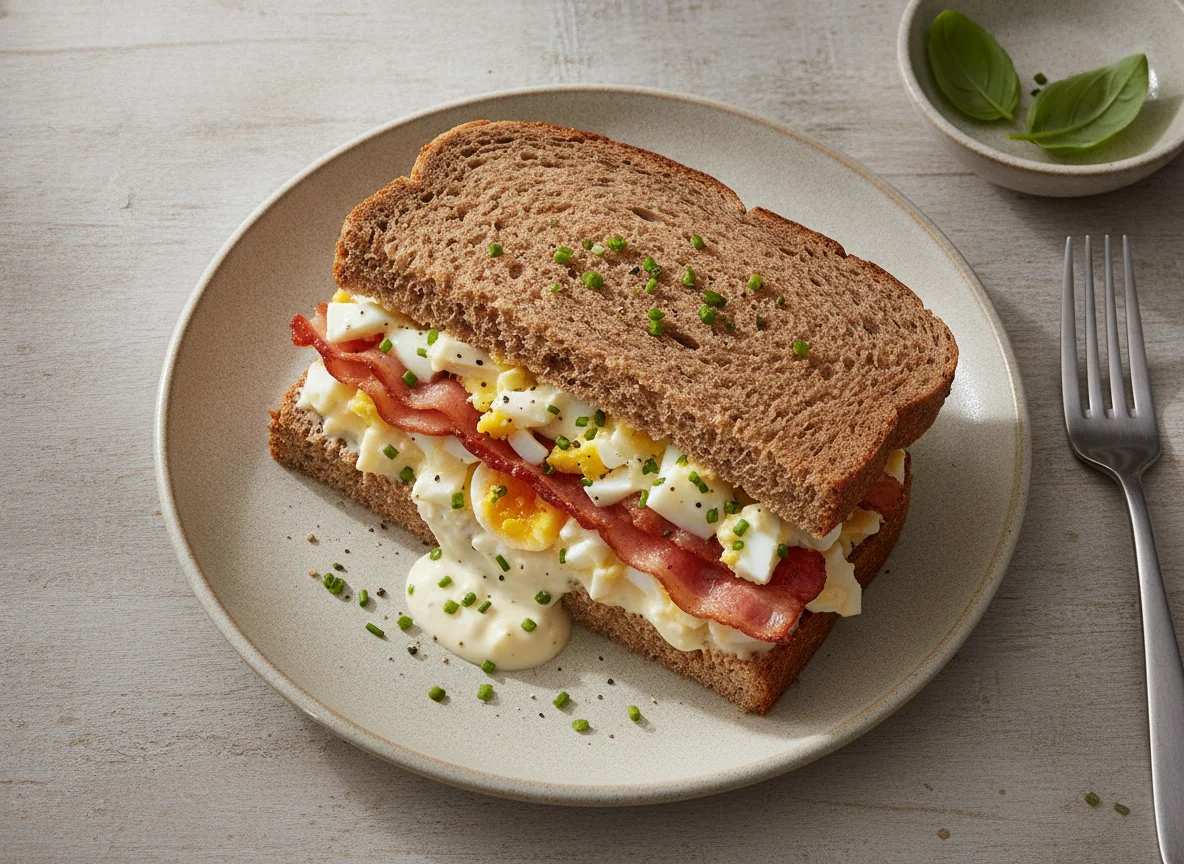 Co-op Egg & Bacon Sandwich photo