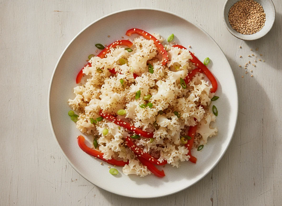 Coral Mushroom Salad photo