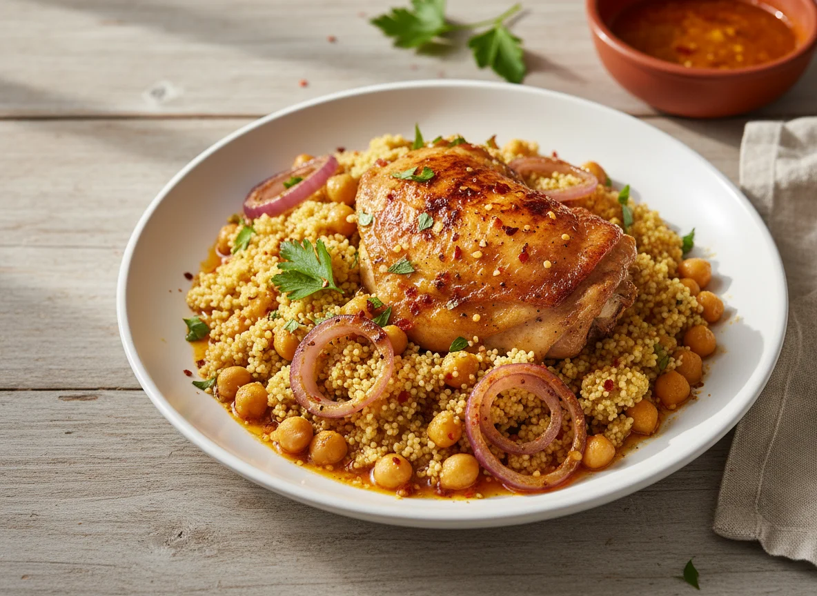 Couscous with Chicken photo