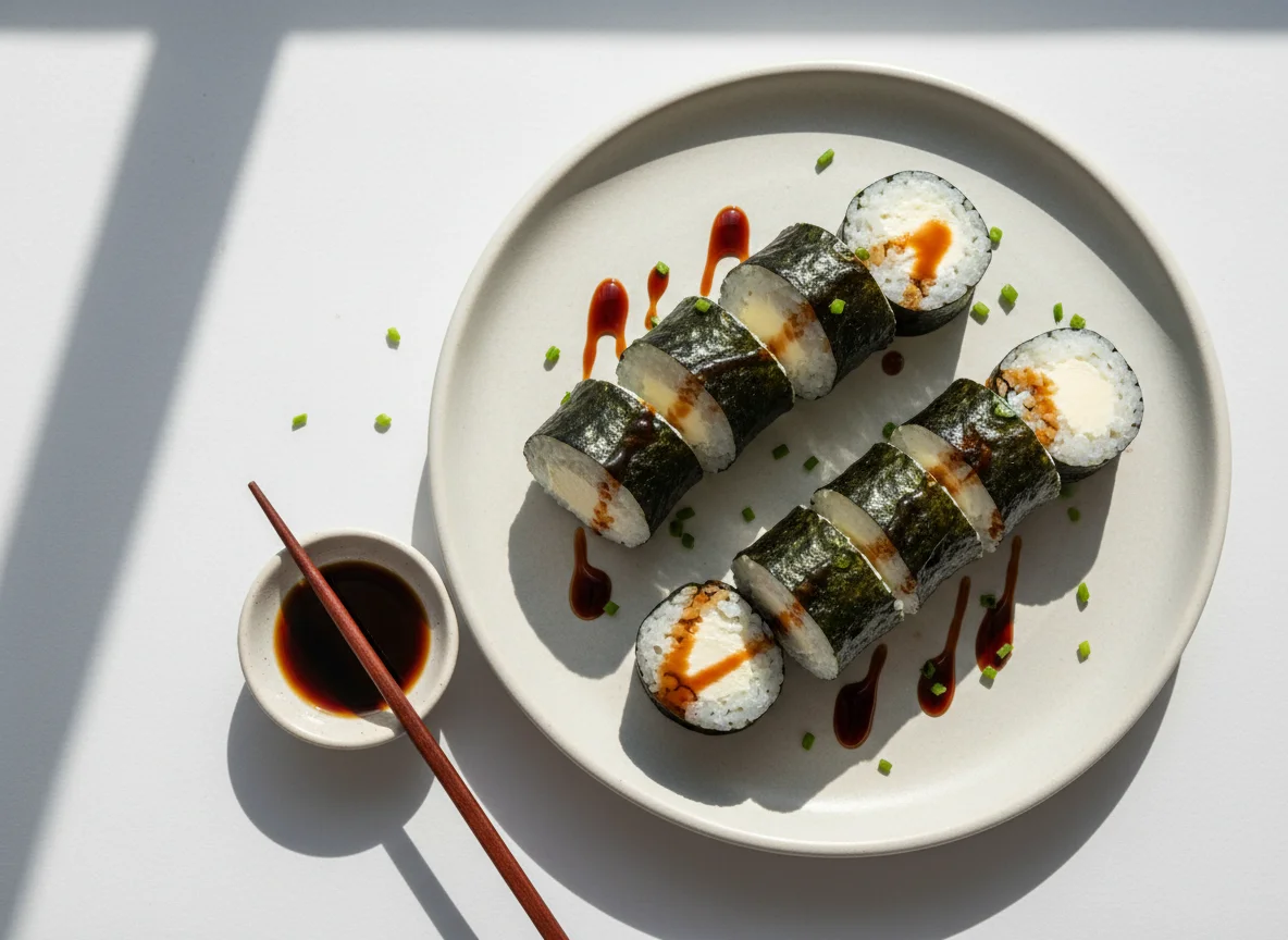 Cream Cheese Maki Sushi photo