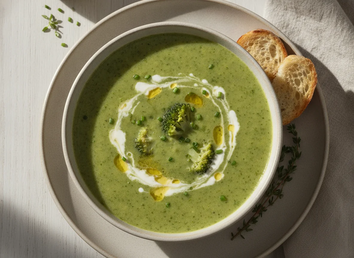 Cream of Broccoli Soup photo