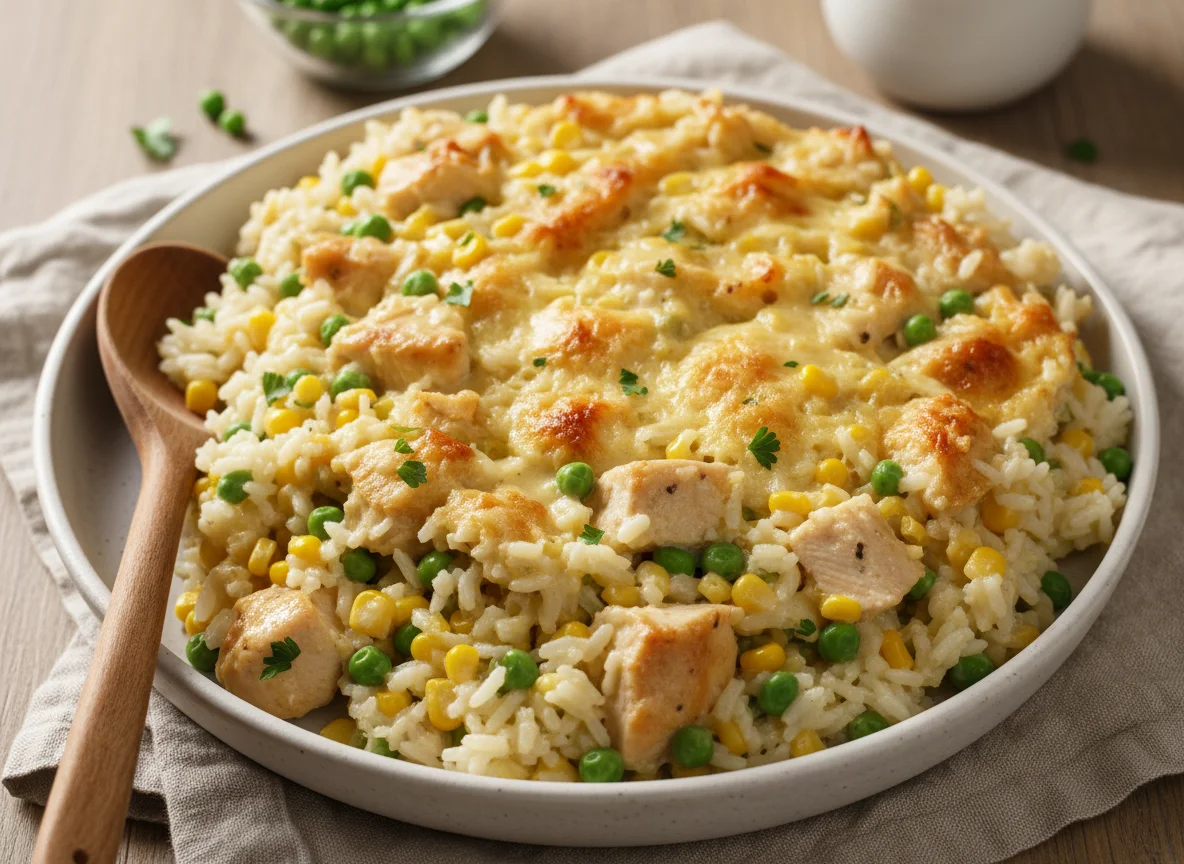 Creamy Chicken and Rice Casserole photo