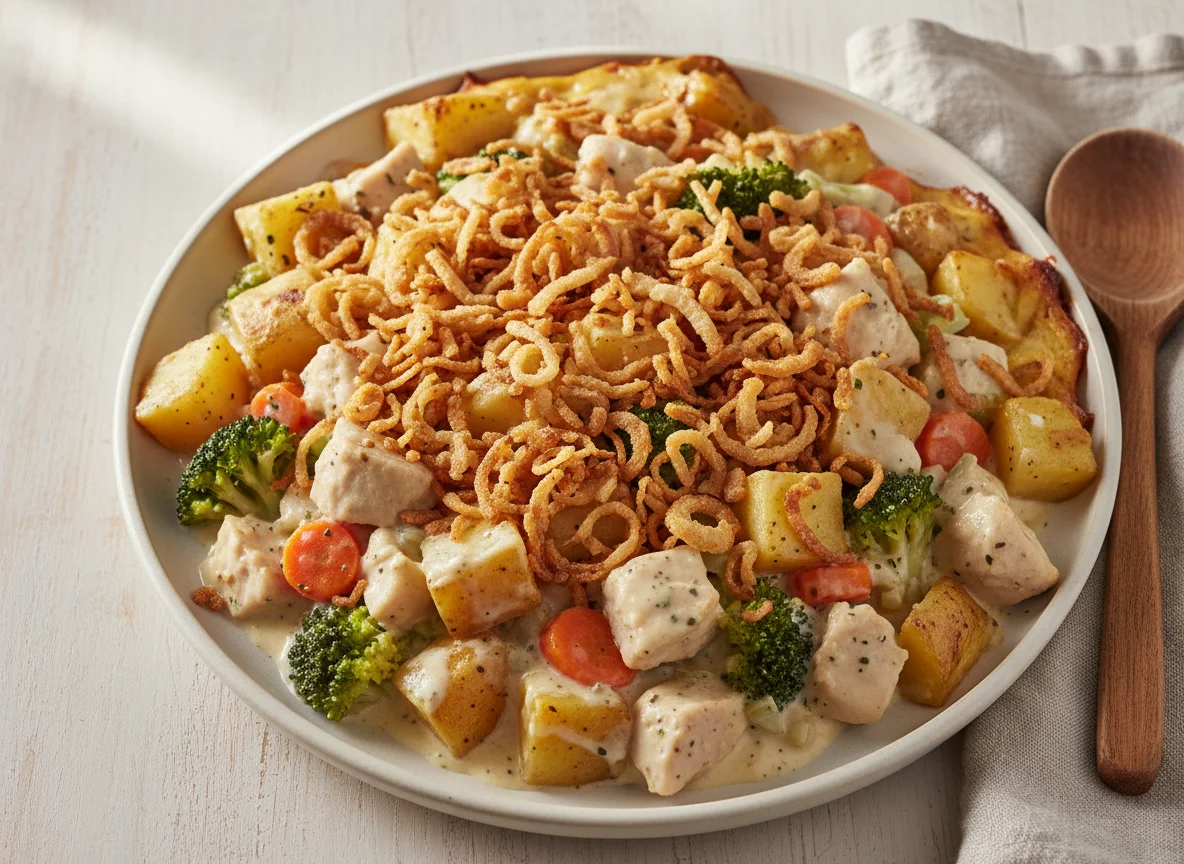 Creamy Chicken and Vegetable Casserole photo