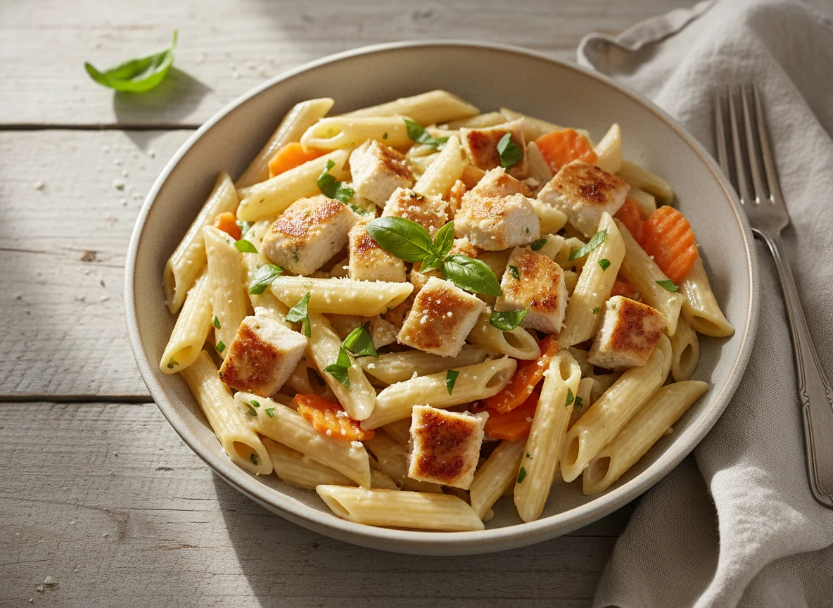 Creamy Chicken Penne Pasta photo