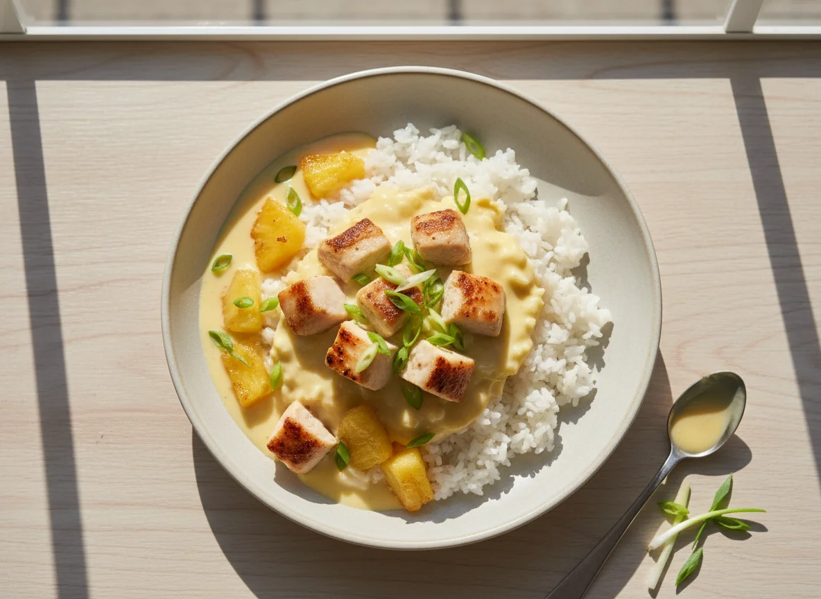 Creamy Chicken Rice Box photo