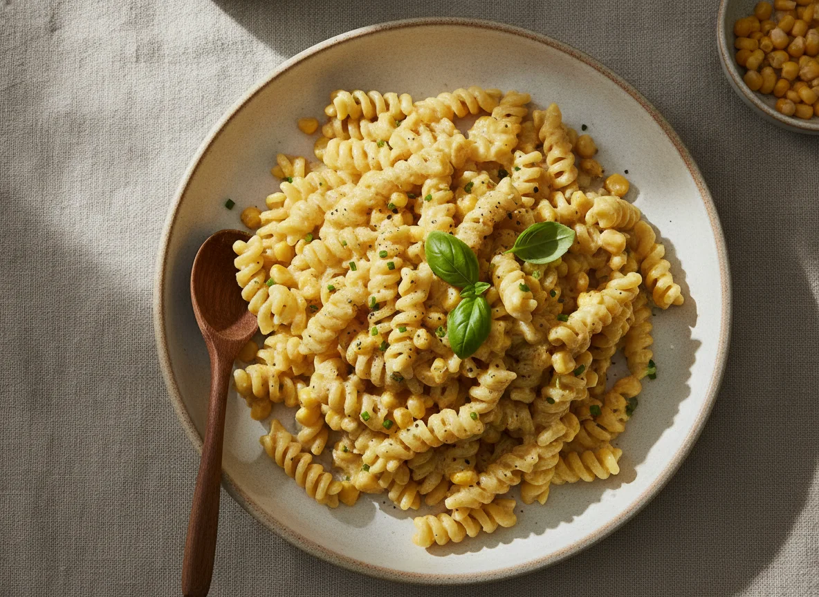 Creamy Corn Pasta photo