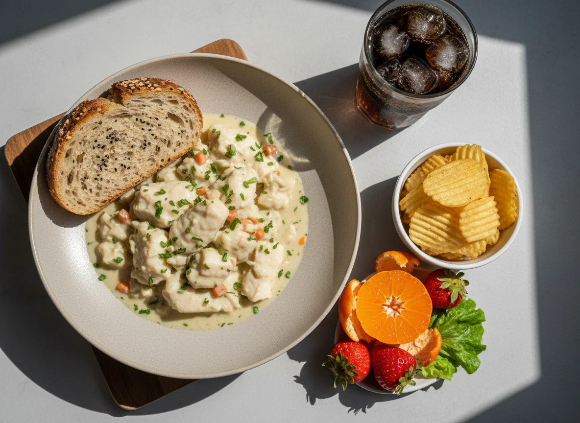 Creamy Fish with Sides photo