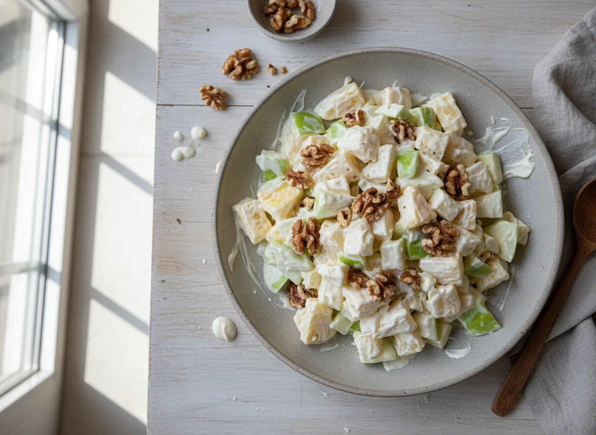 Creamy Fruit and Nut Salad photo