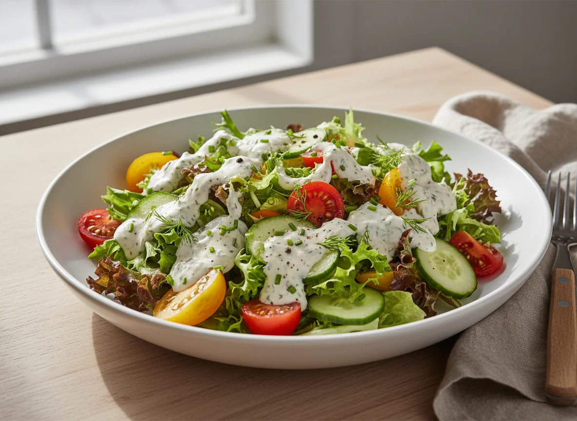 Creamy Mixed Salad photo