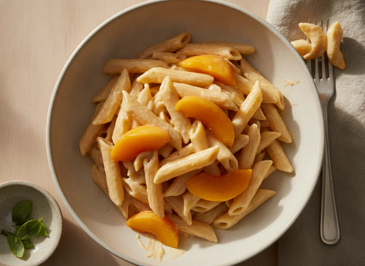 Creamy Pasta with Fruit photo