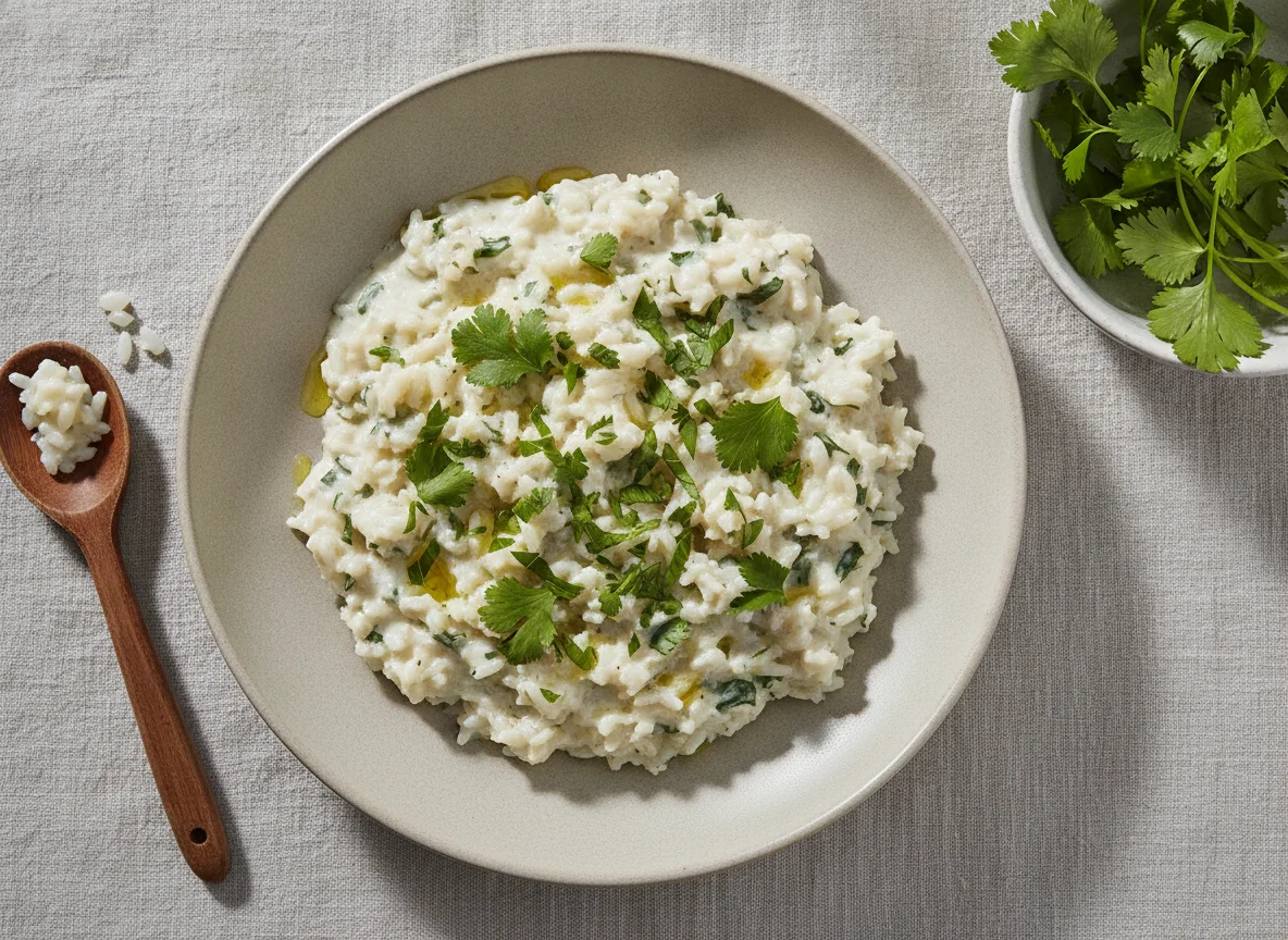 Creamy Rice with Herbs photo