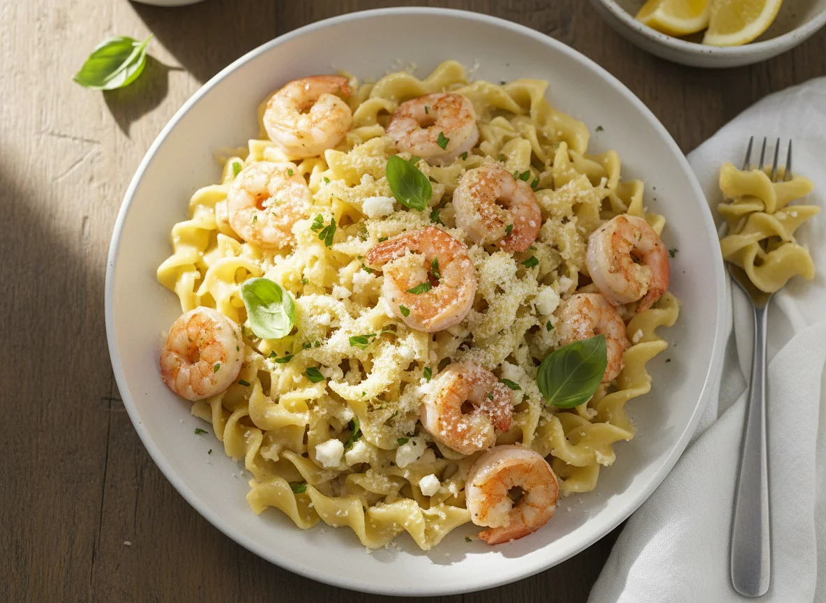 Creamy Shrimp Pasta photo