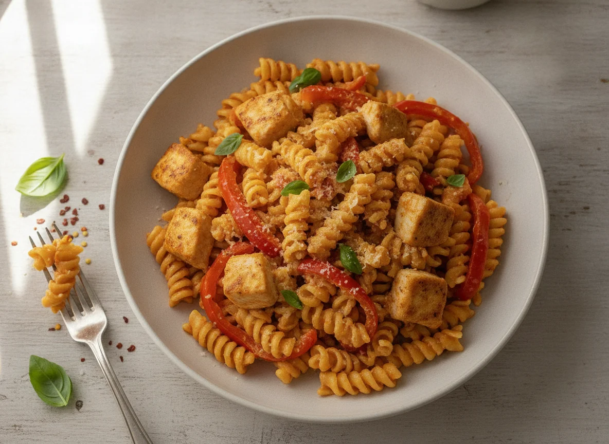 Creamy Tomato Pasta with Chicken photo