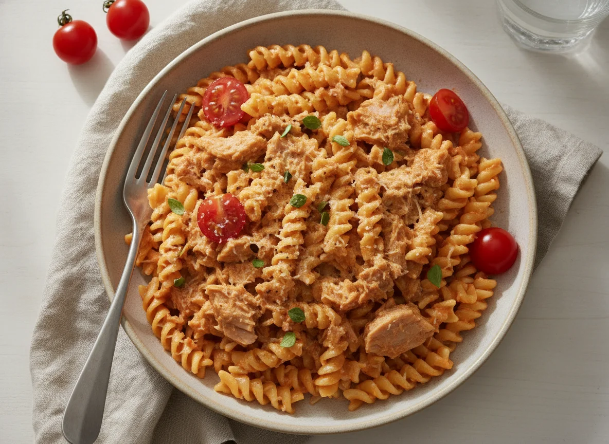 Creamy Tuna Pasta photo