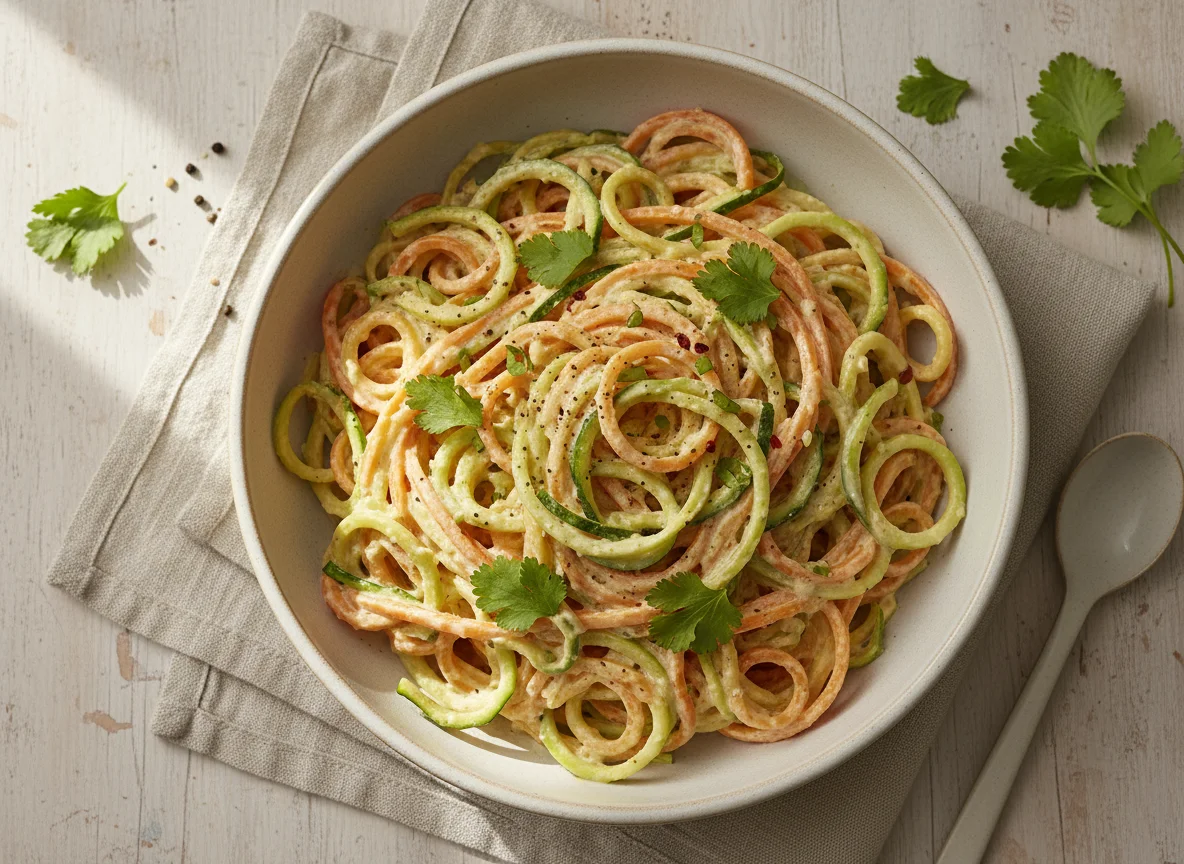 Creamy Vegetable Noodles photo