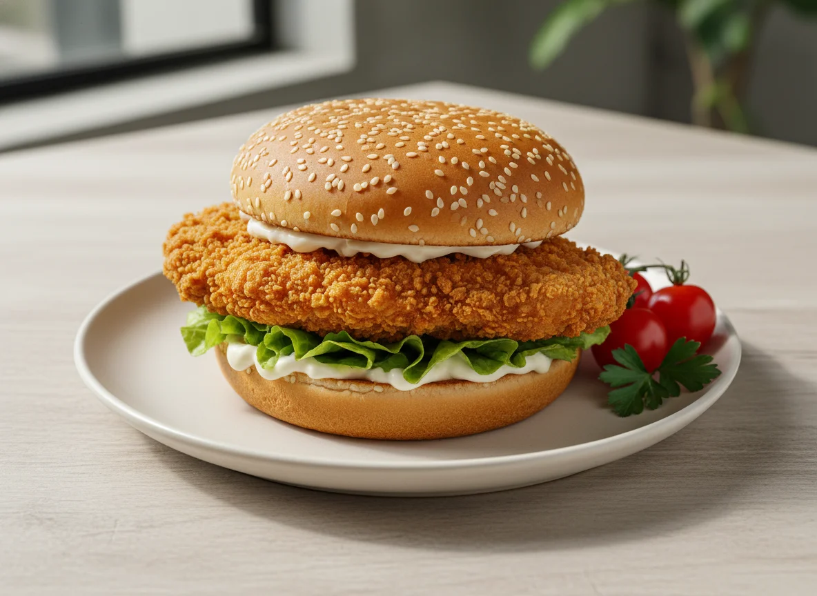 Crispy Chicken Burger photo