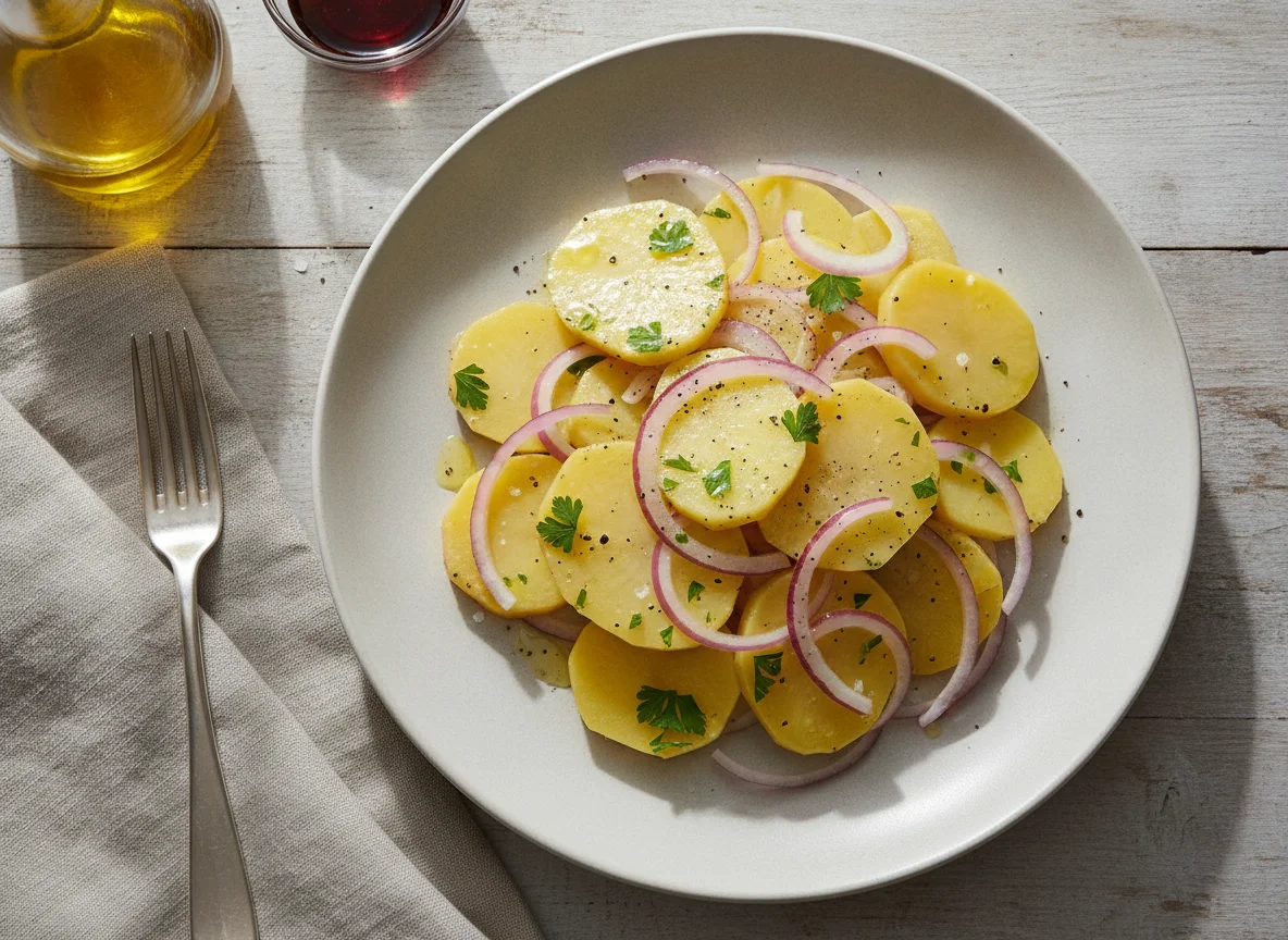 Croatian Potato Salad (Krumpir salata) photo