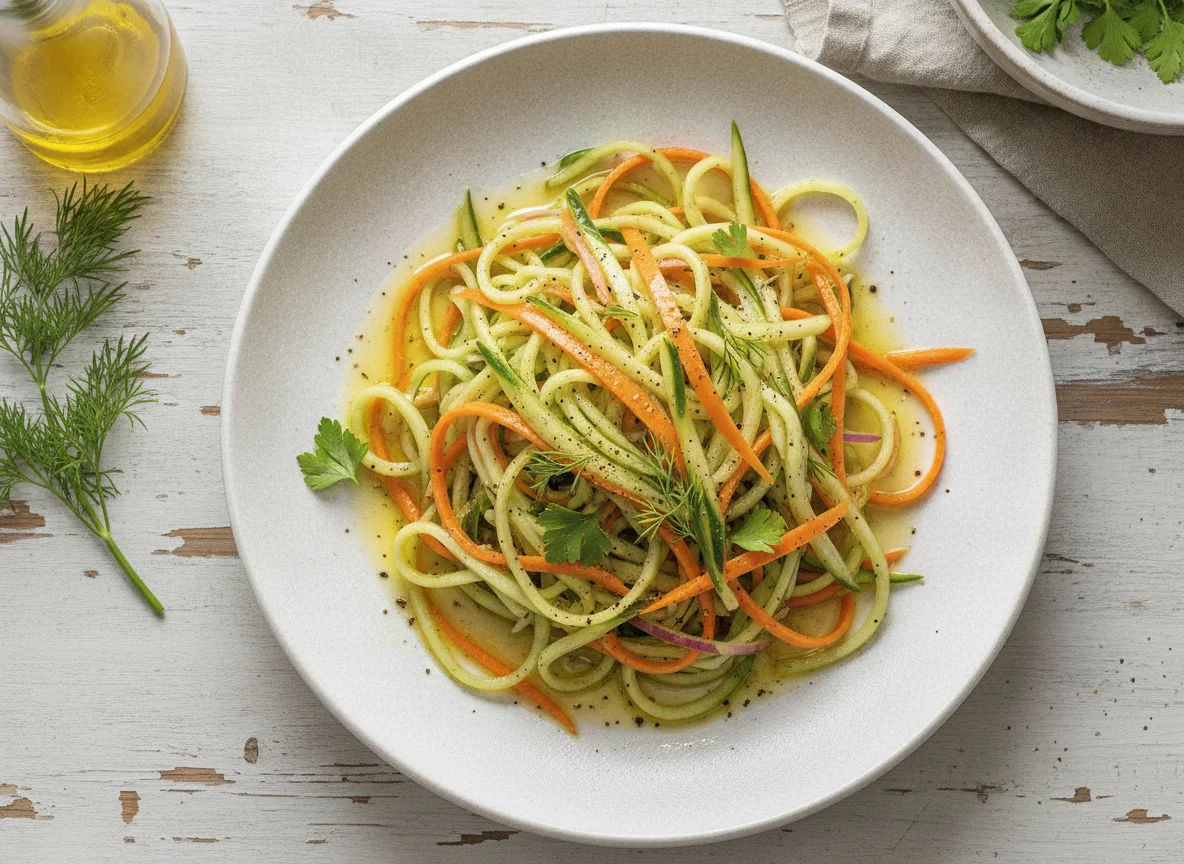 Cucumber and Carrot Salad photo