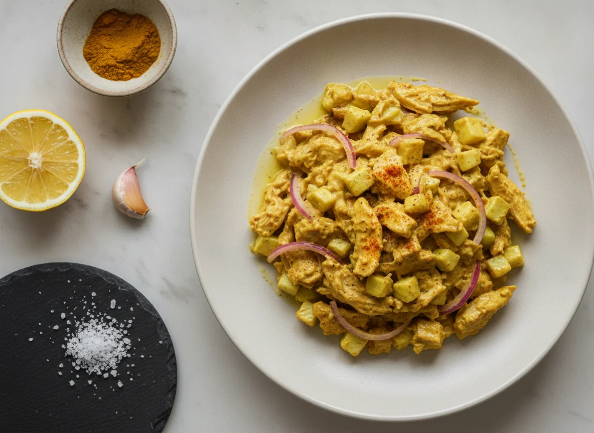 Curried Chicken and Apple Salad photo