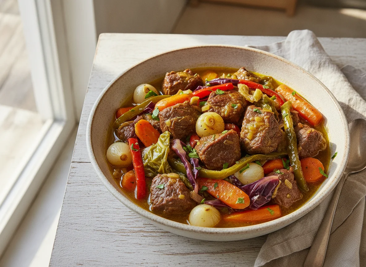 Cypriot Beef and Cabbage Stew (Lahania) photo