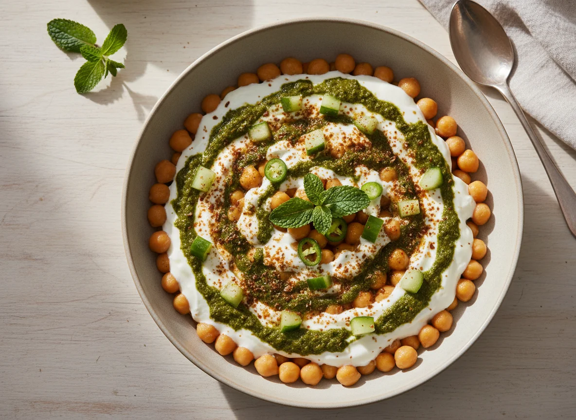 Dahi Chana Chaat photo