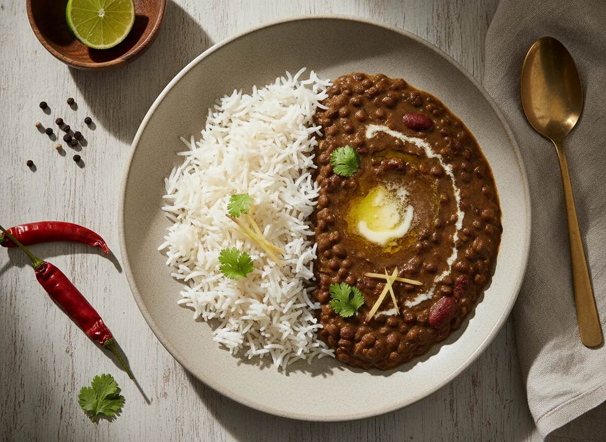 Dal Makhani with Basmati Rice photo