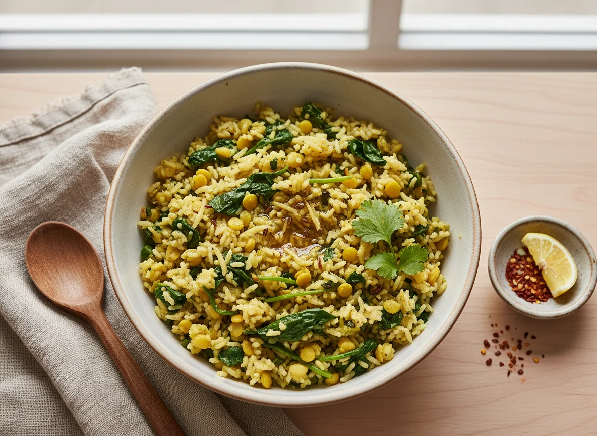 Dal Palak Khichdi photo