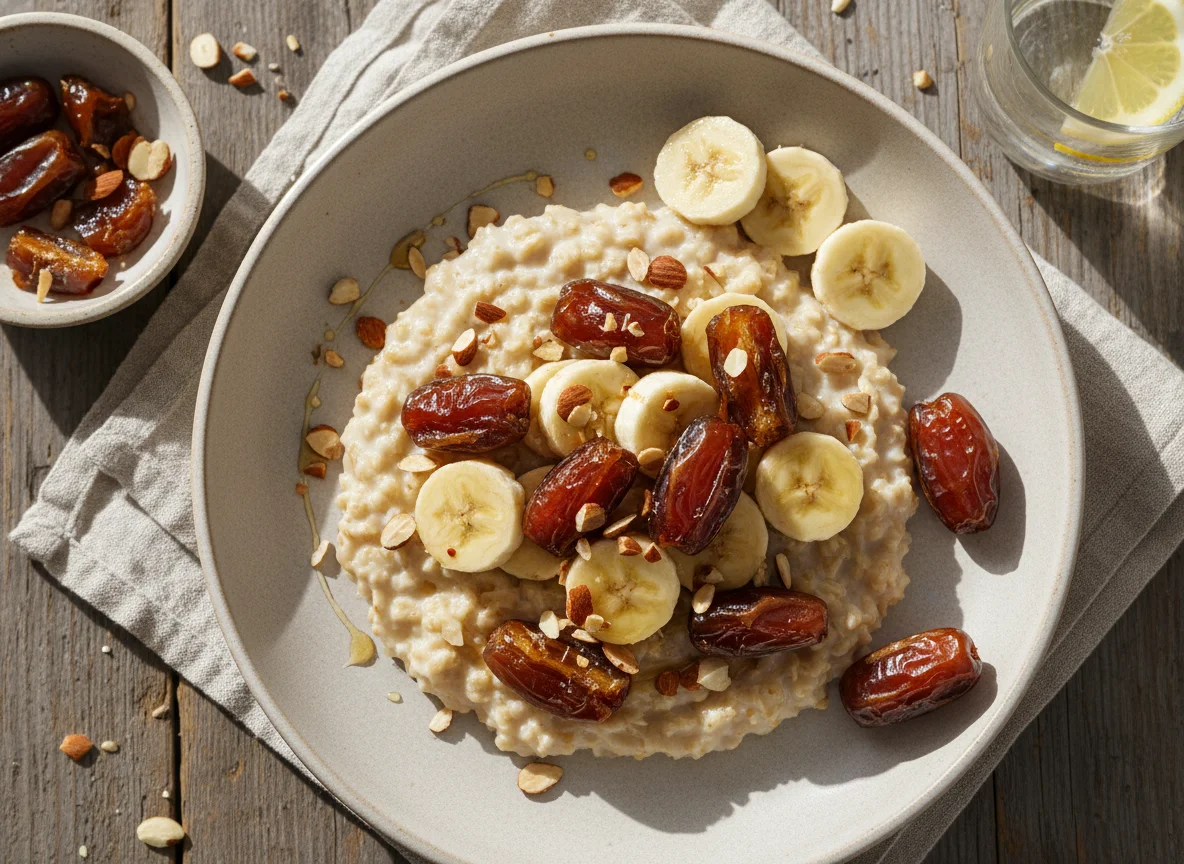 Dates with Oats and Banana photo
