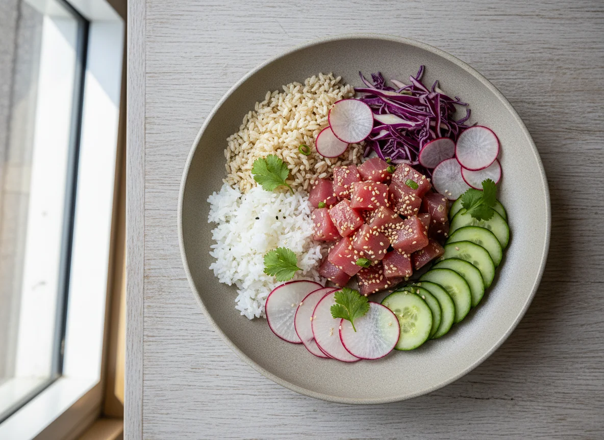 Deconstructed Poke Bowl photo